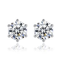 Pendientes Gaurosa Mujer in Plata Moissanite MSE-045 - MSE-045